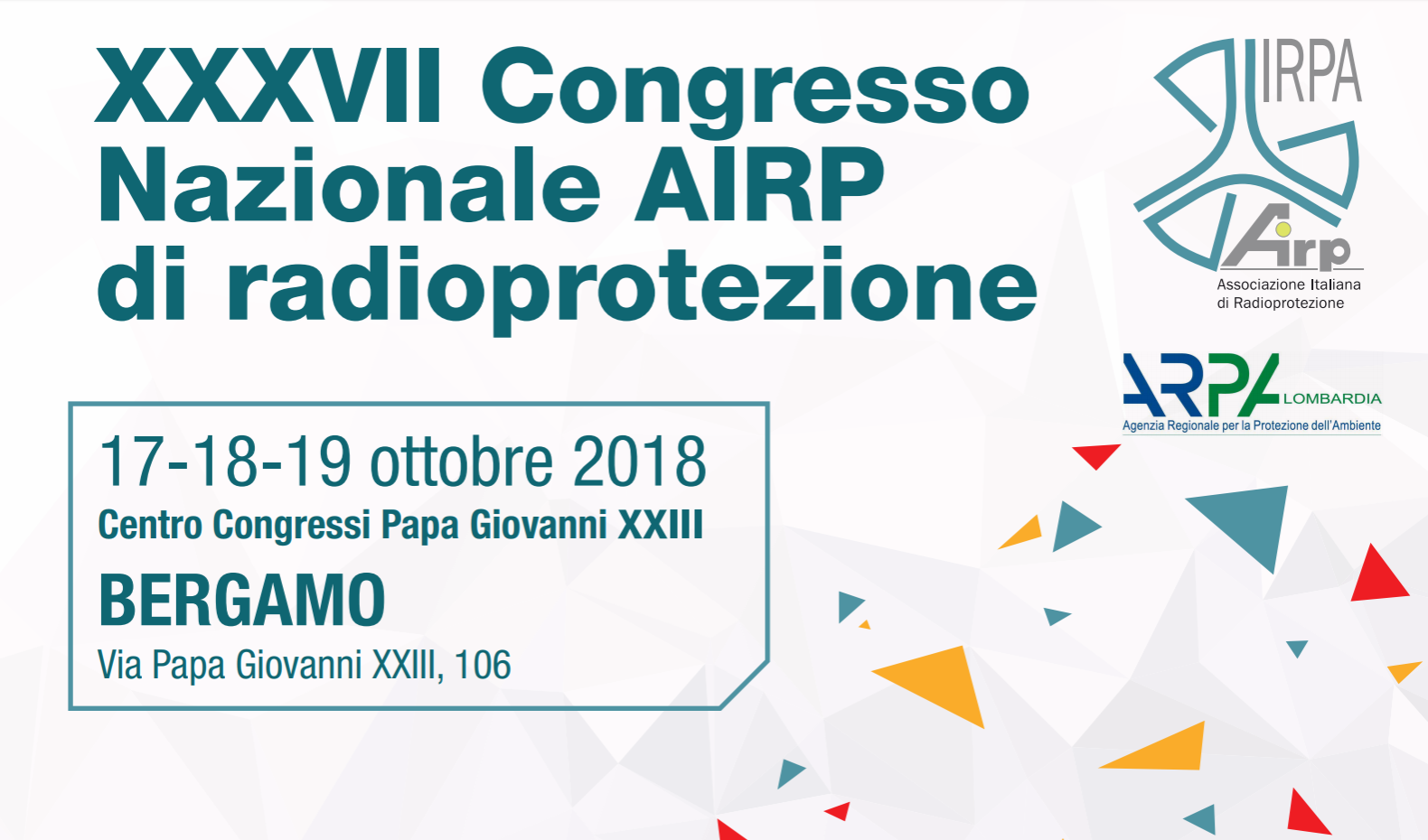 Convegno AIRP 2018 Bergamo